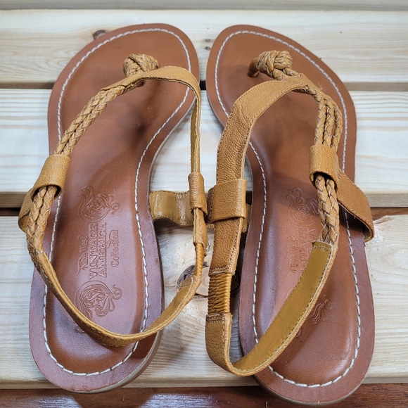 Nine West Vintage America Collection women sandals size 8M - Picture 5 of 7